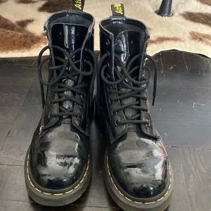 Patent leather air wair dr. Martens